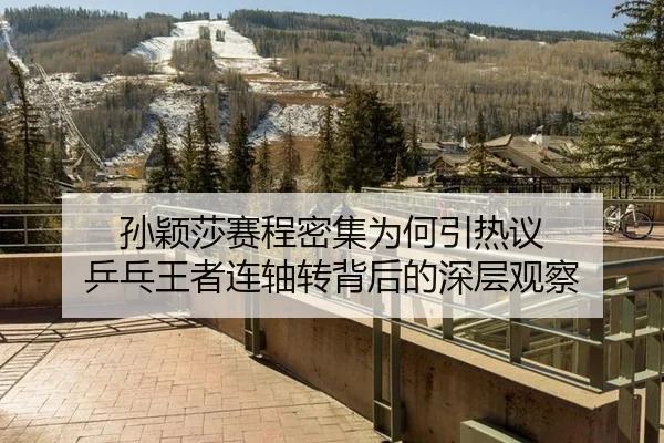 孙颖莎赛程密集为何引热议 乒乓王者连轴转背后的深层观察